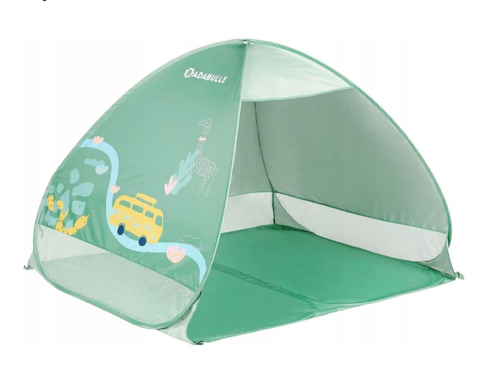 Badabulle namiot plażowy dla dzieci ochrona od wiatru