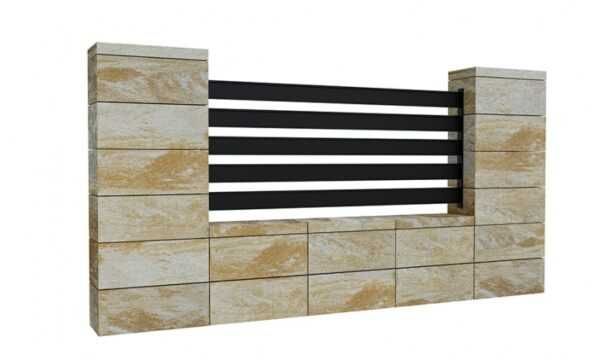 Pustak ogrodzeniowy gładki FINI 50x20 oraz 36x36 - dostawa cała Polska