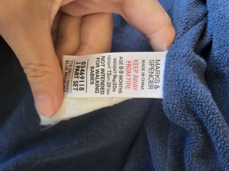 Kombinezon zimowy Marks &Spencer  rozm. 72