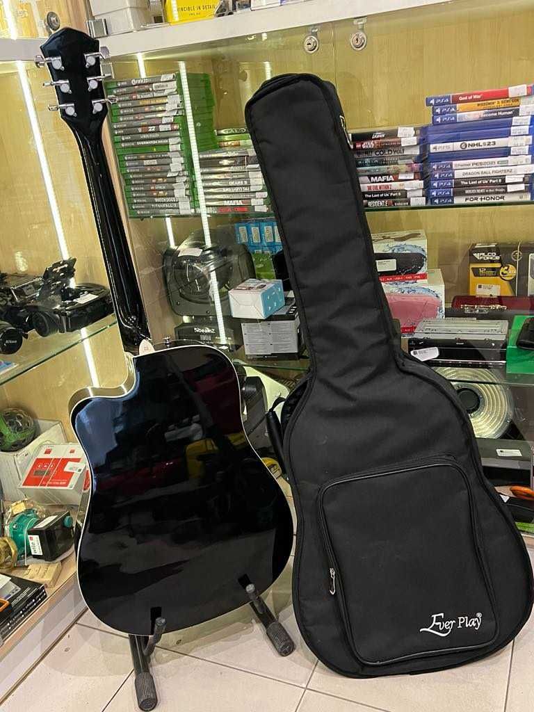 FENDER FA-125CE BLK gitara elektroakustyczna, pokrowiec/Komis Krzysiek