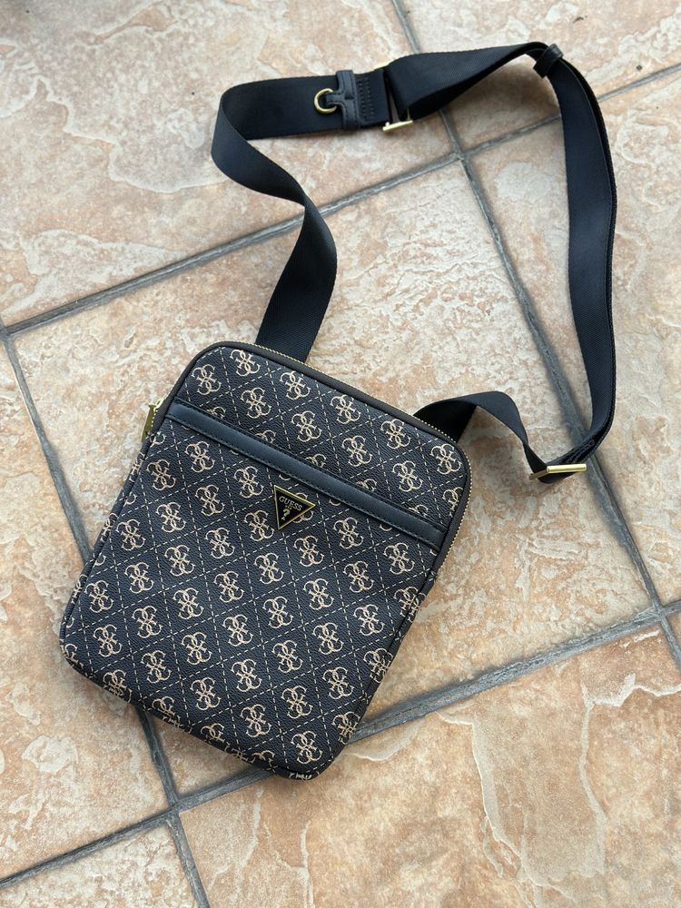 Месенджер Guess/Мужская сумка Guess/Барсетка/Сумка месенджер/Guess