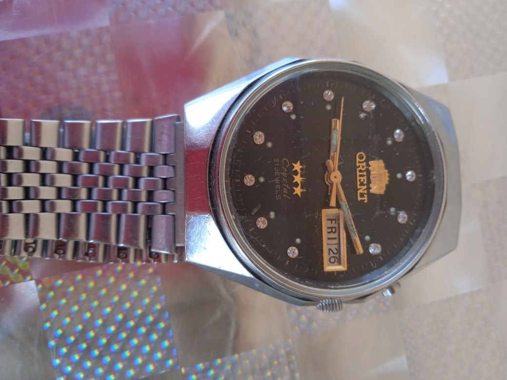 Продам часы ORIENT 21камень в отличном состоянии,