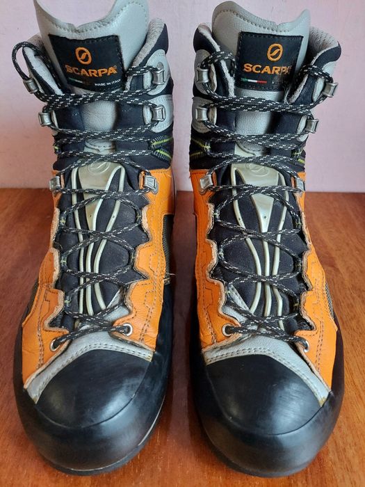 Черевики альпіністичні гірські фірми scarpa Rebel  gore tex vibram ори