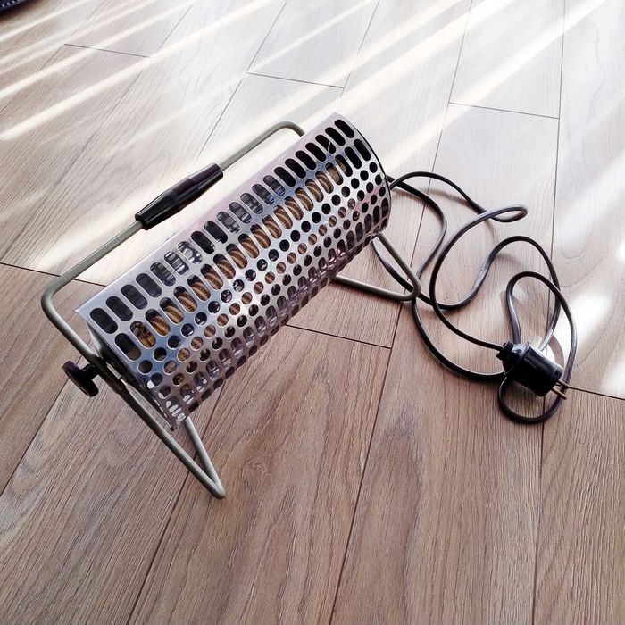 Nagrzewnica elektryczna grzejnik farelka PRL Kraków OW-1 850W stylowa