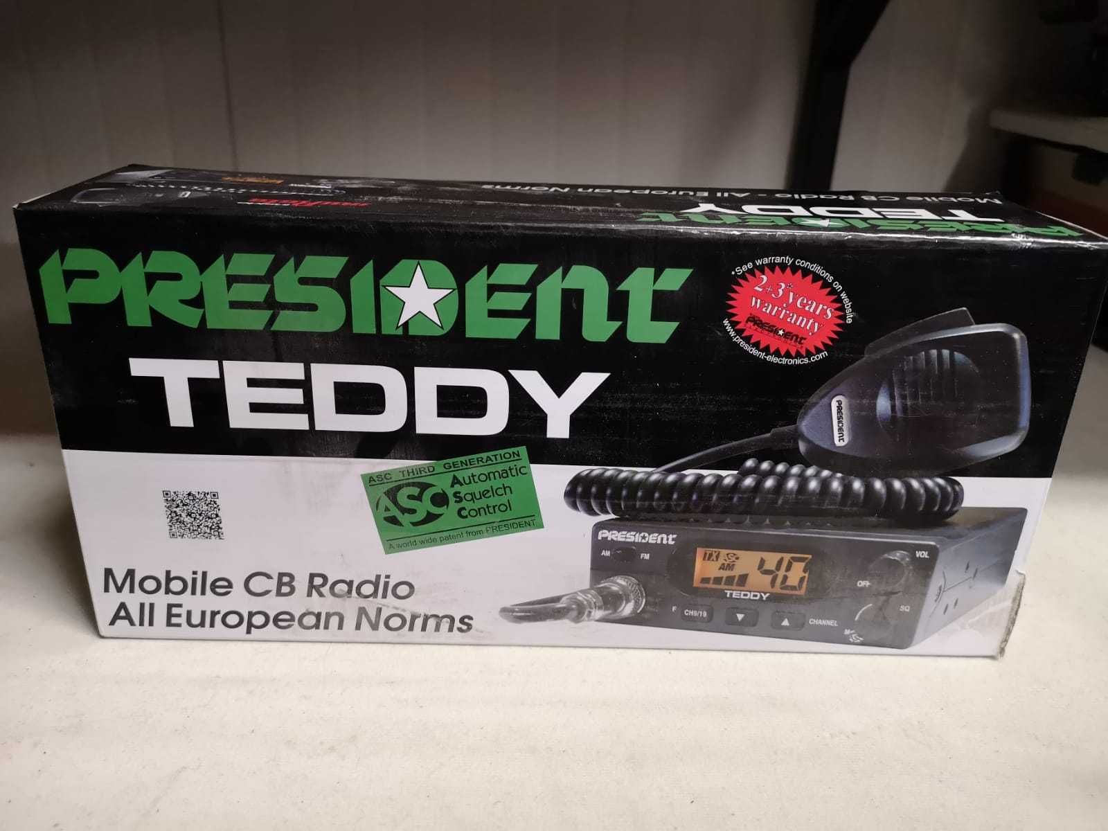 Sprzedam Radio CB President Teddy  ASC