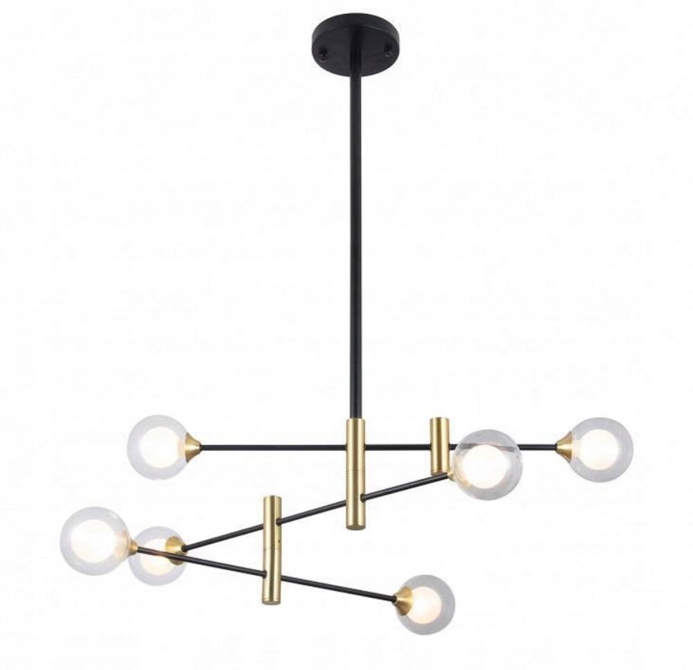 Lampa wisząca 6 punktow wiszacych