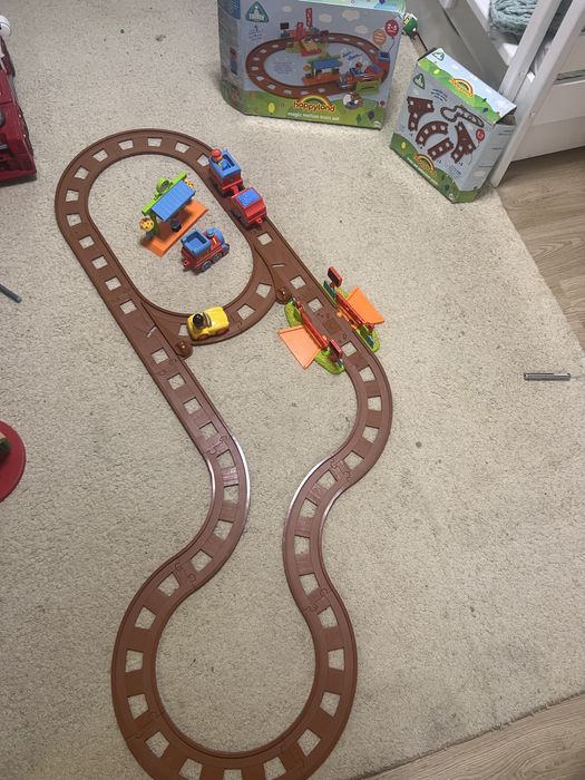 Happyland Village Train Set Extension Pack , поезд, железная дорога,