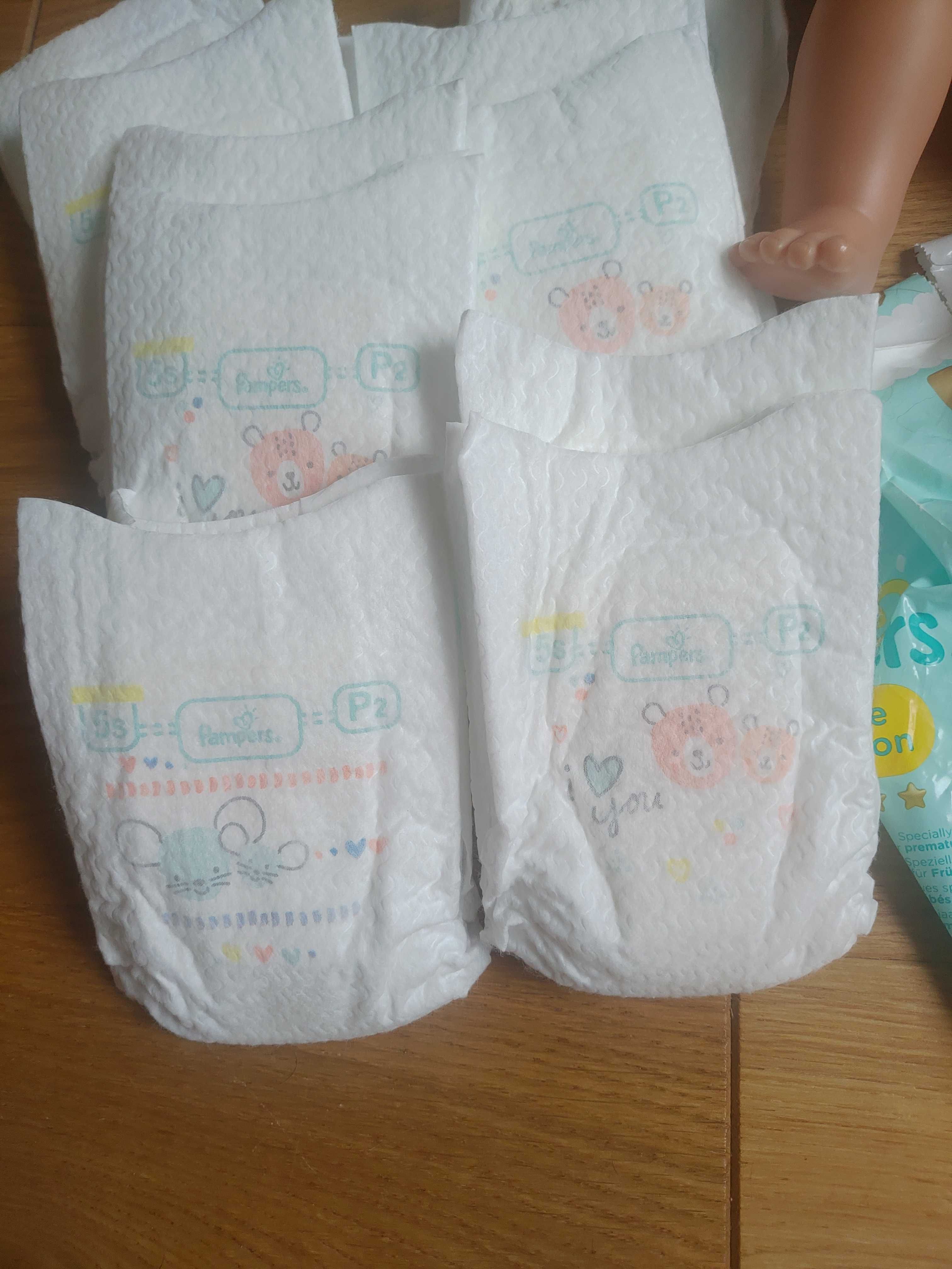 10 sztuk pieluszek Pampers idealne dla lalki 36 cm