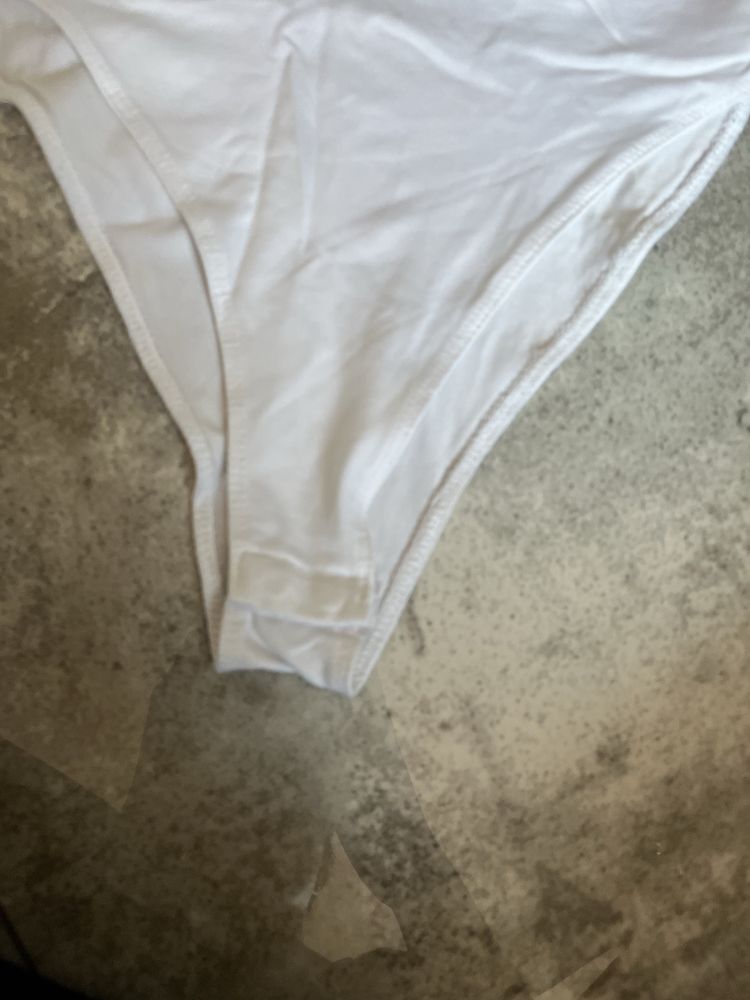 Body zapinane damskie białe Primark roz S