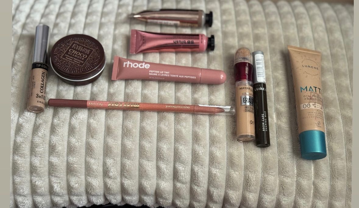 Блиск від Rhode,lumene cc cream ,miss tais олівець та інше