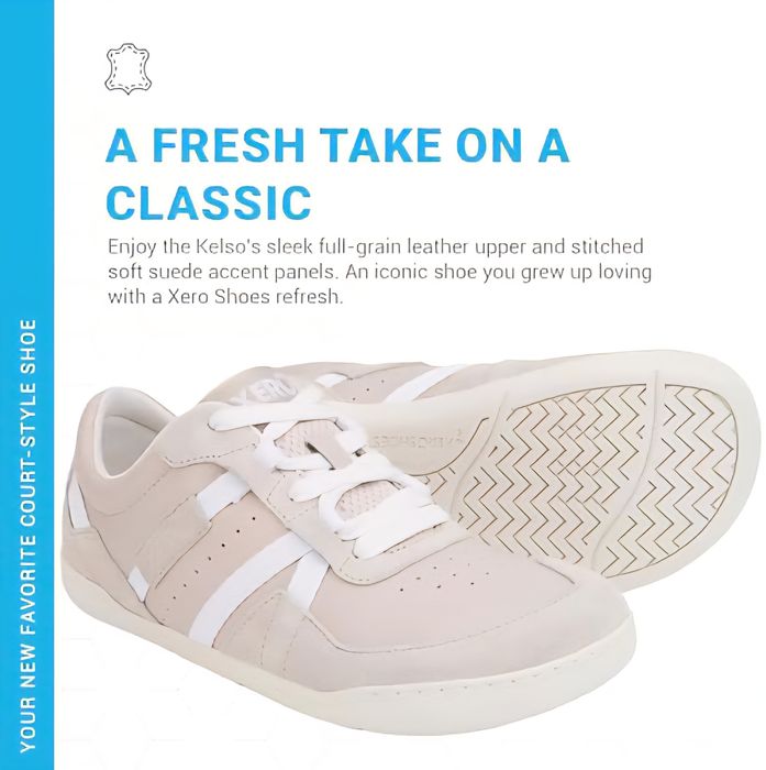 Нові Оригінальні жіночі шкіряні кросівки KELSO xero shoes barefoot