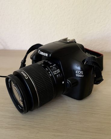 Canon 1100D, объектив 18-55, комплект, пробег 10225