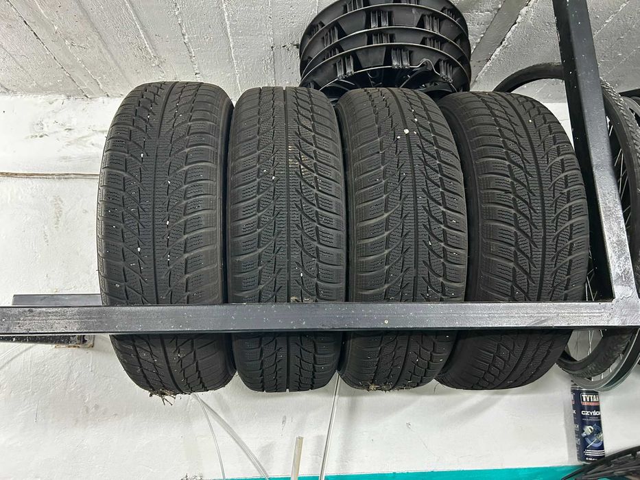 Koła zimowe 15'' 5x100 z oponami 195/65 R15 (seat)
