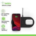 Belkin Boost Charge Wireless Dual 15w Novo