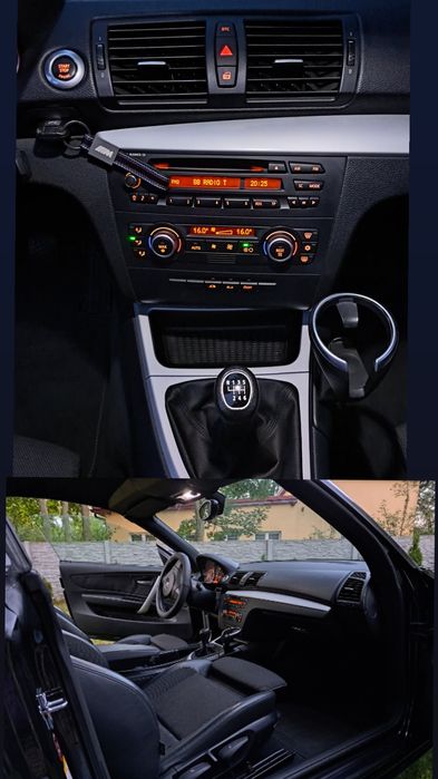 Bmw E87 Seria 1 Cabrio 2.0 Alu 18  Skóra LED Parcktronik Doinwestowane