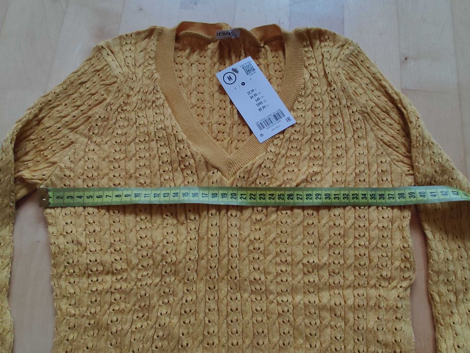 Nowy miodowy sweterek Orsay - r. M