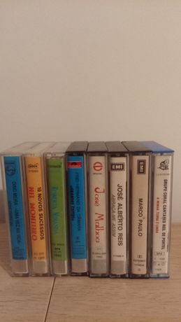Cassetes de música Portuguesa - 8 cassetes