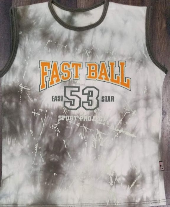 Komplet koszulek bez rękawków dla chłopca w rozm.116-122 cm