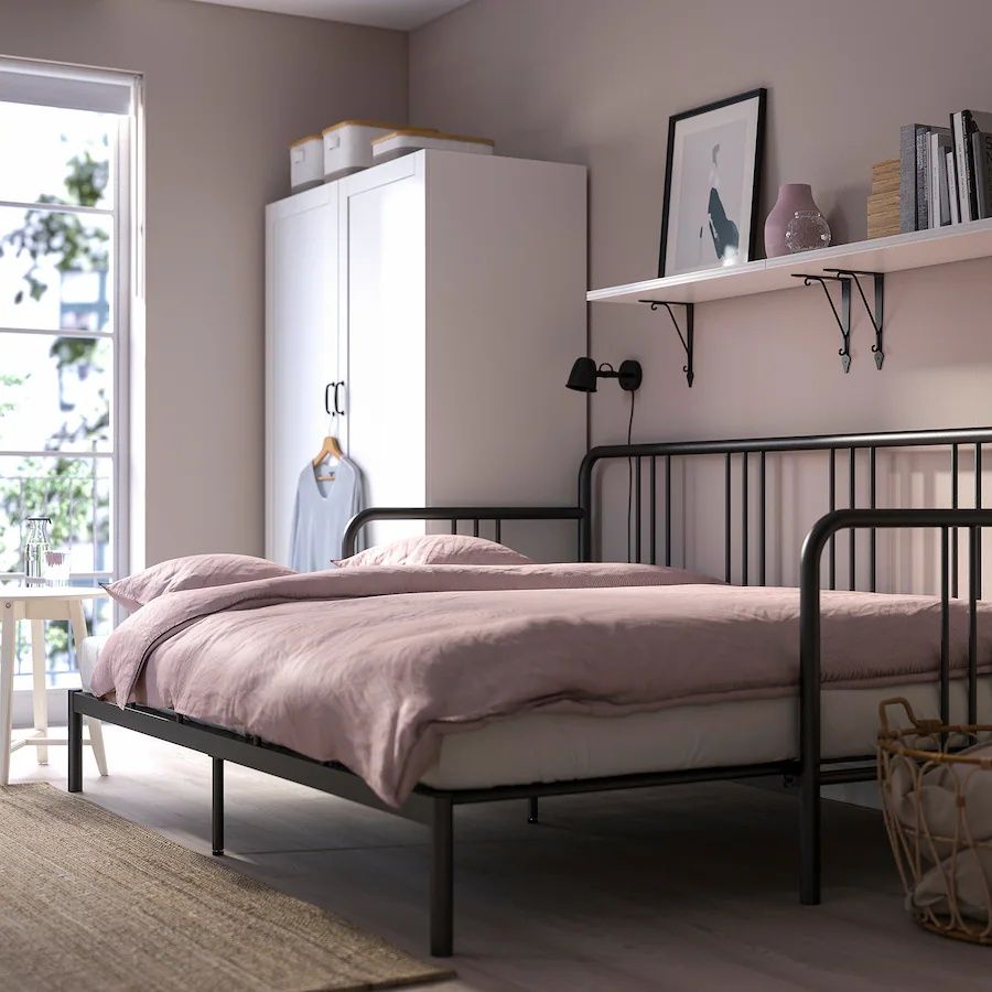 Sofá cama ou cama dupla com 2 colchões