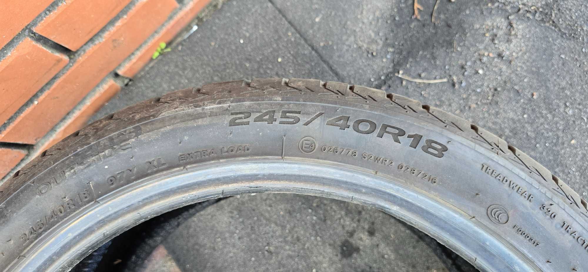 Opony Komplet 4szt Runway Enduro Sport 245/40 R18 2024