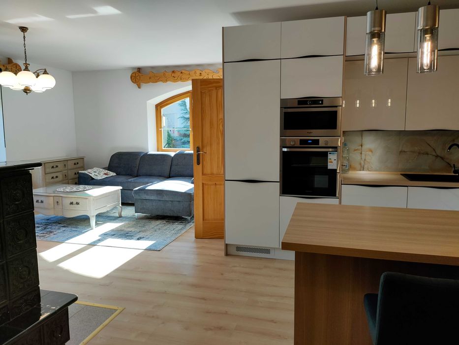 apartamenty z widokiem na góry w Kościelisku