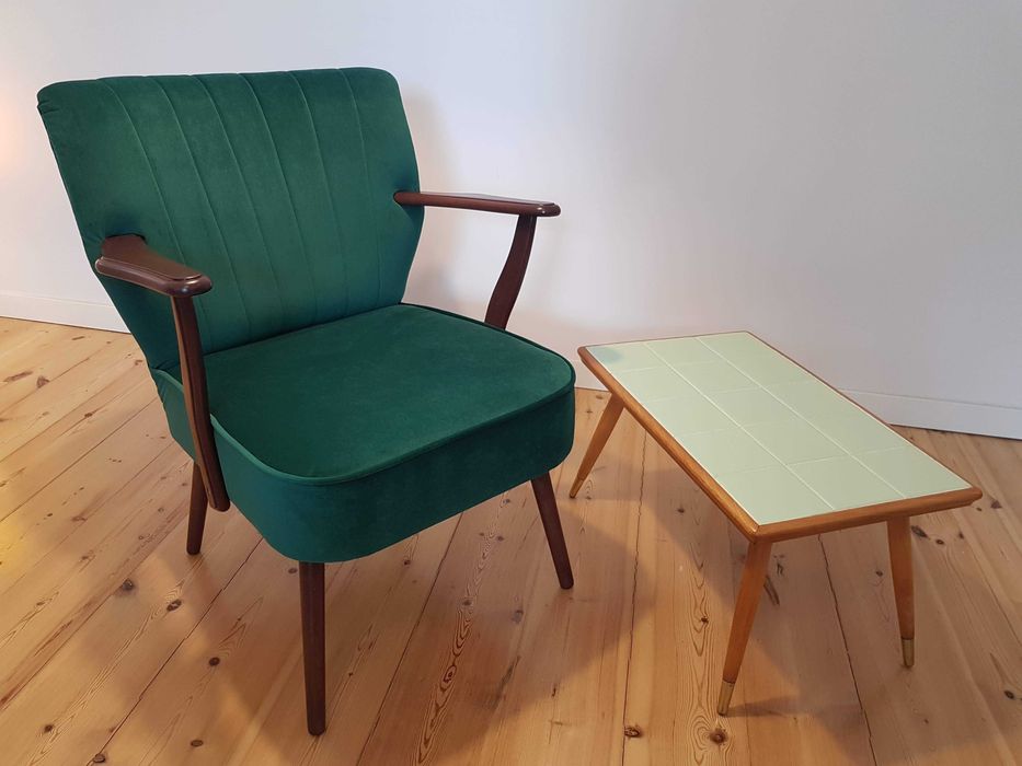 Modny Fotel Klubowy PRL USZAK - vintage lata 60 -70