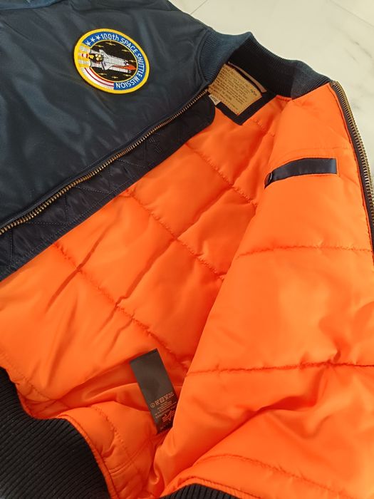 Kurtka bomberka Alpha Industries granatowa oryginał