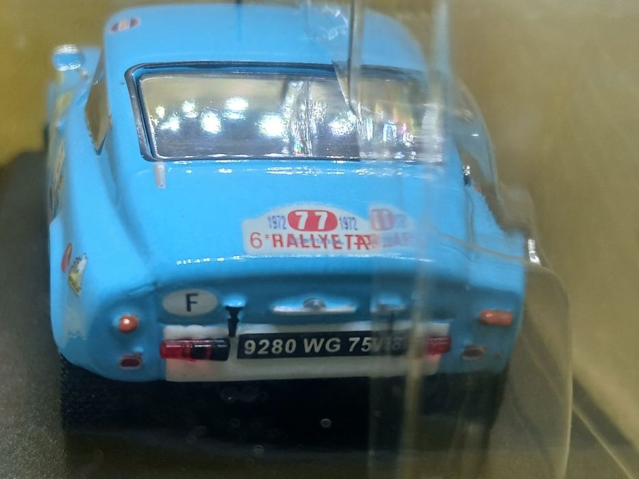 Miniatura 1/43 Citroën  DS 21 Protótipo  Rally  Tap 1972 F.Romaozinho