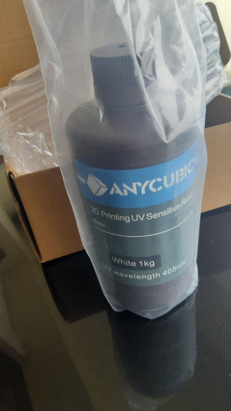 Resina anycubic para impressora 3d, basic várias cores. .