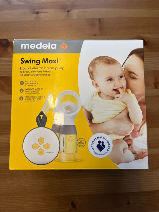 Laktator Medela Swing Maxi podwójny elektryczny bezprzewodowy