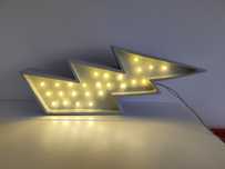 Lampa drewniana LED Piorun - Little Lights