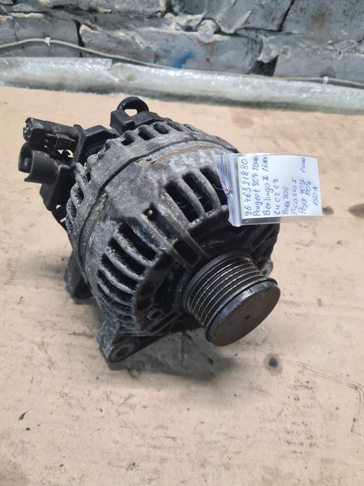 Генератор 9646321880 Peugeot 307 206 407 807 Citroen C4 C3 C2 Berlingo
