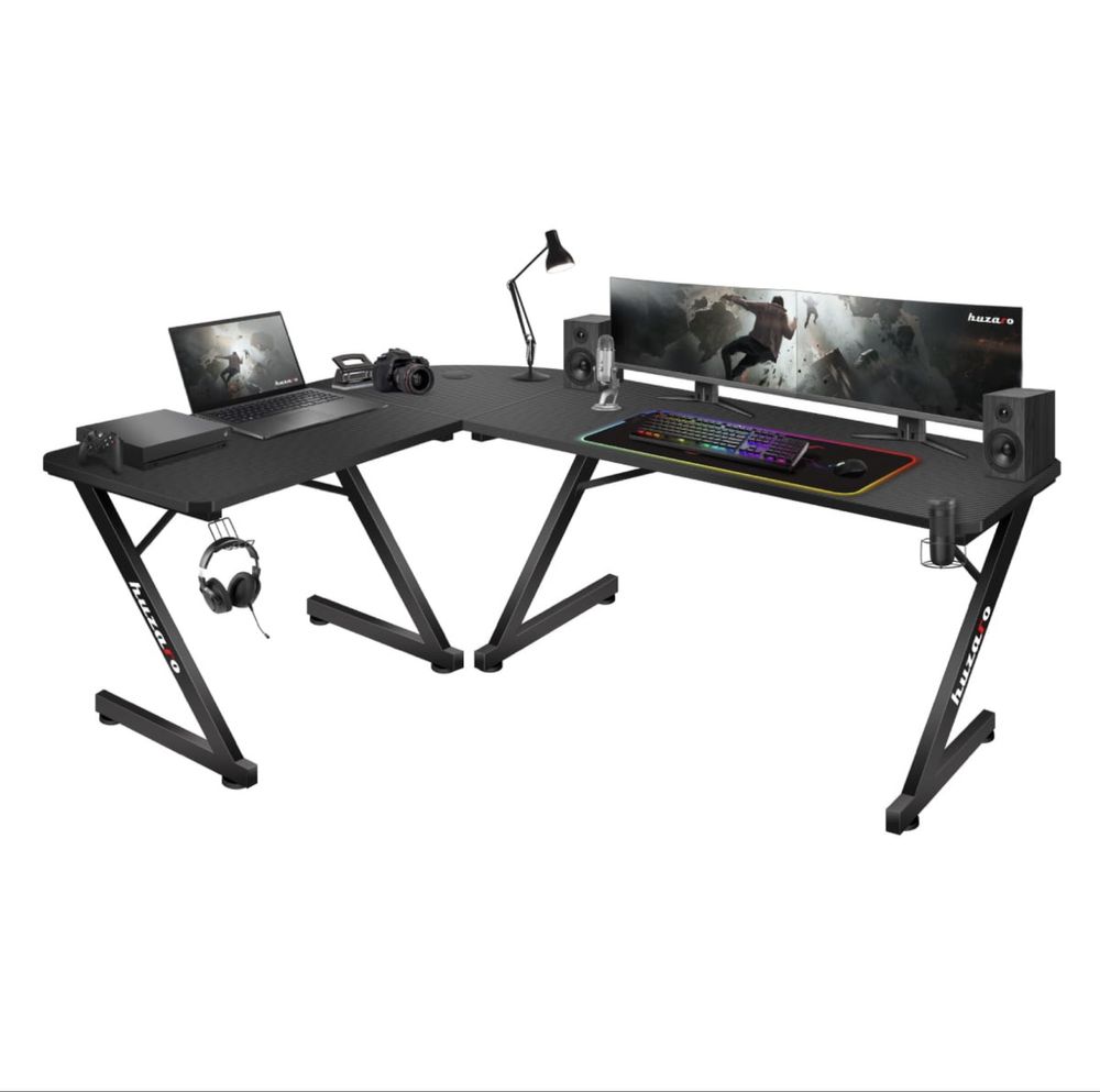 Biurko gamingowe HUZARO Hero 7.0 Czarny