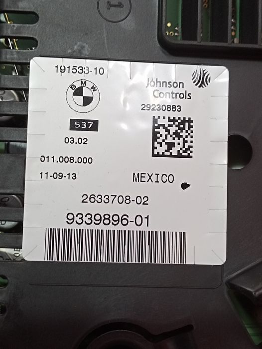 Панель приладова Щиток приладів BMW X5 F15 2013-2018 щиток приладов