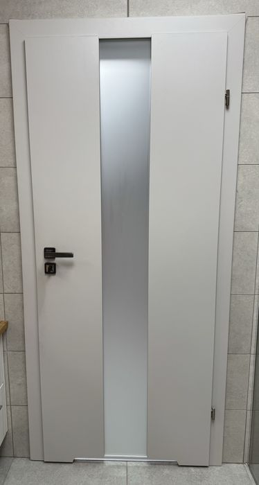 4x Drzwi przylgowe Porta Focus 4.C, szare