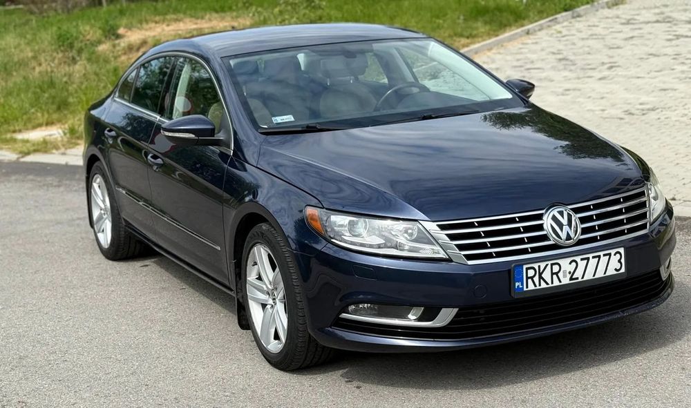 Volkswagen CC Piękny i zadbany Volkswagen CC (211 KM, 2.0 TSI, skóra, automat DSG)