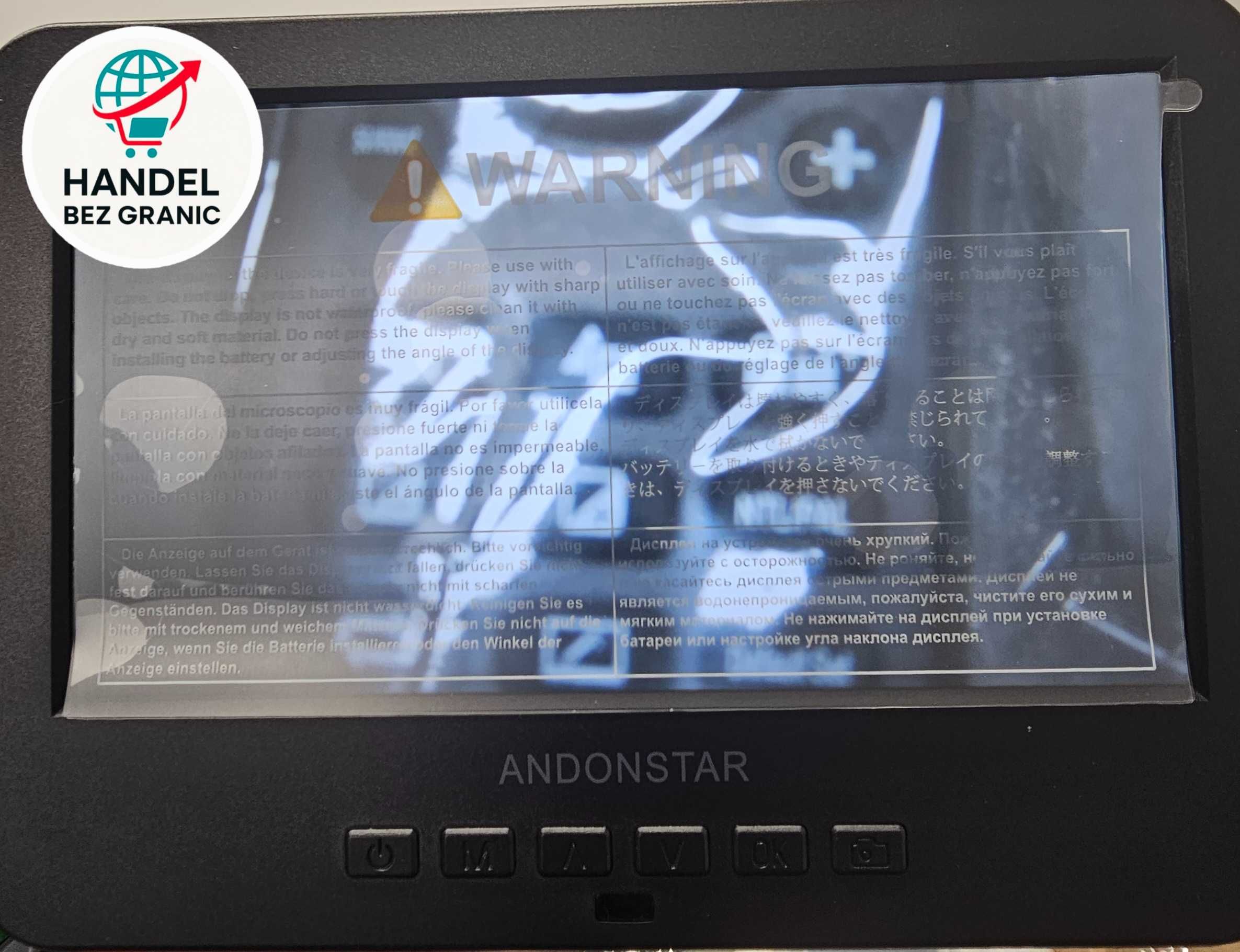 Cyfrowy mikroskop AD246S-M HDMI Andonstar