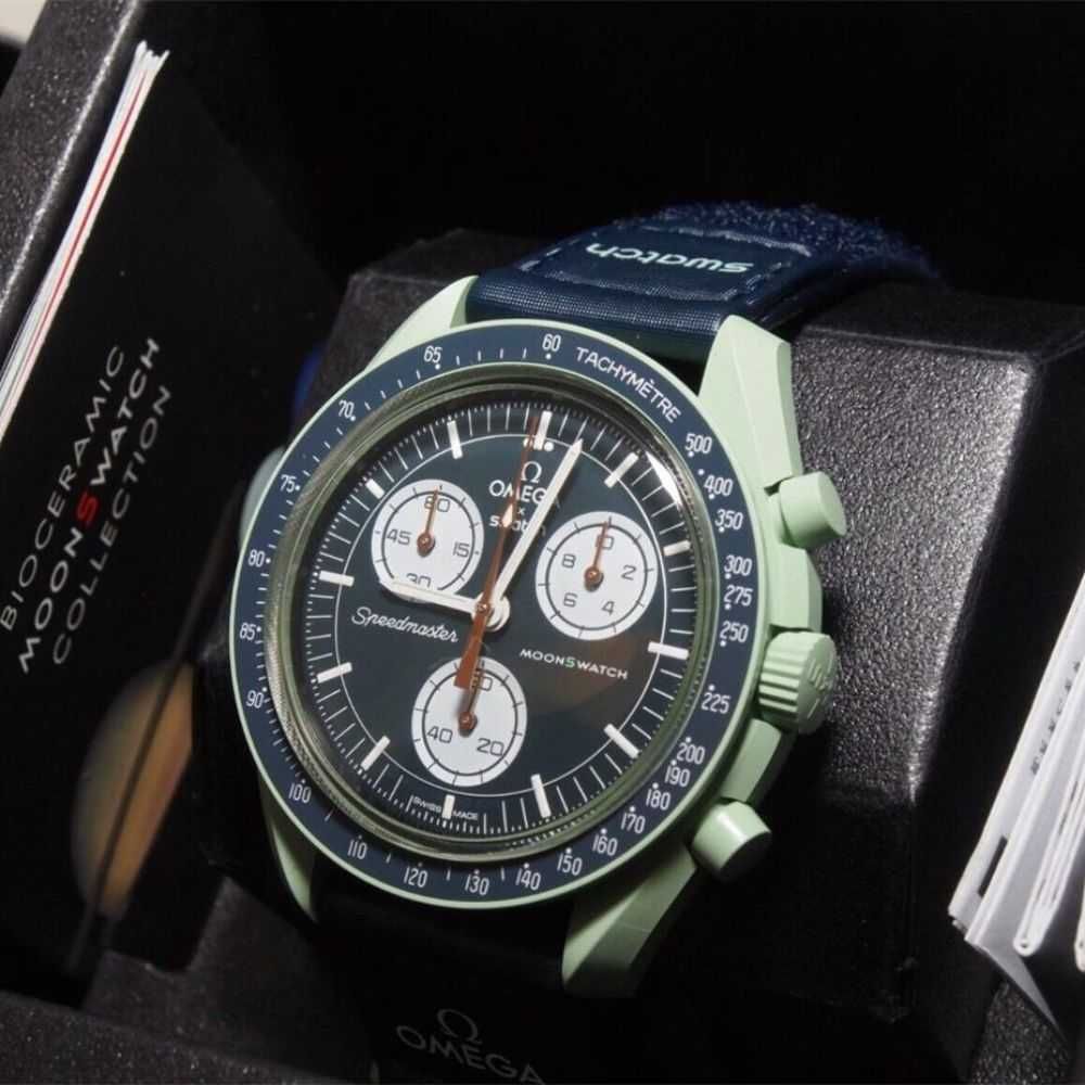 Misja Ziemia: Omega x Swatch SO33G100 Edycja Specjalna