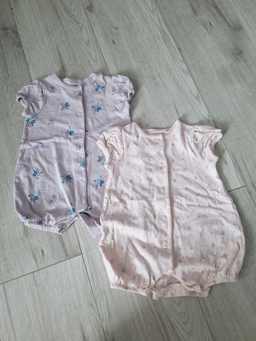 Rampersy body piżamka 62 next dziewczynka