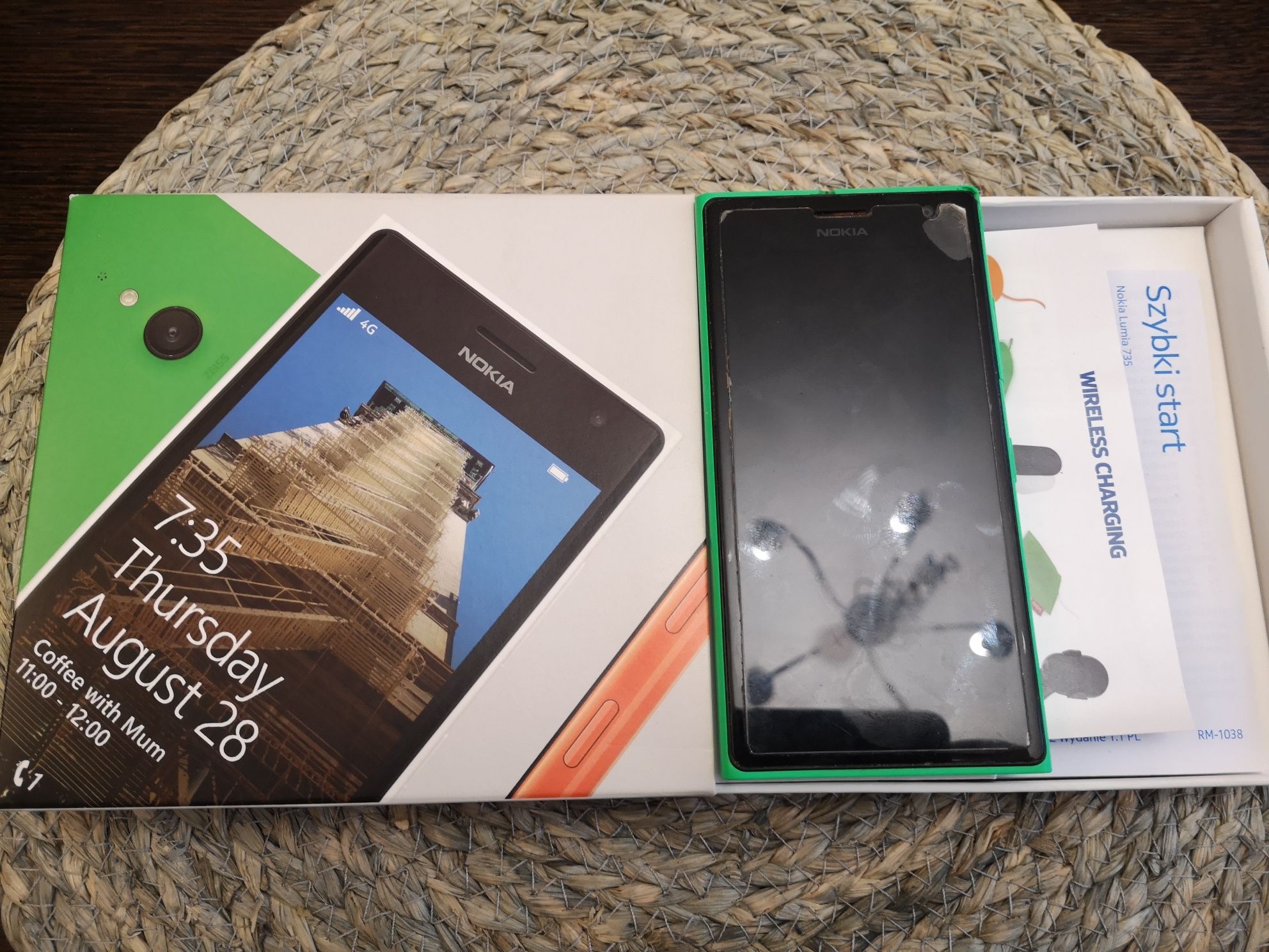 Nokia Lumia 735 - 100% sprawna