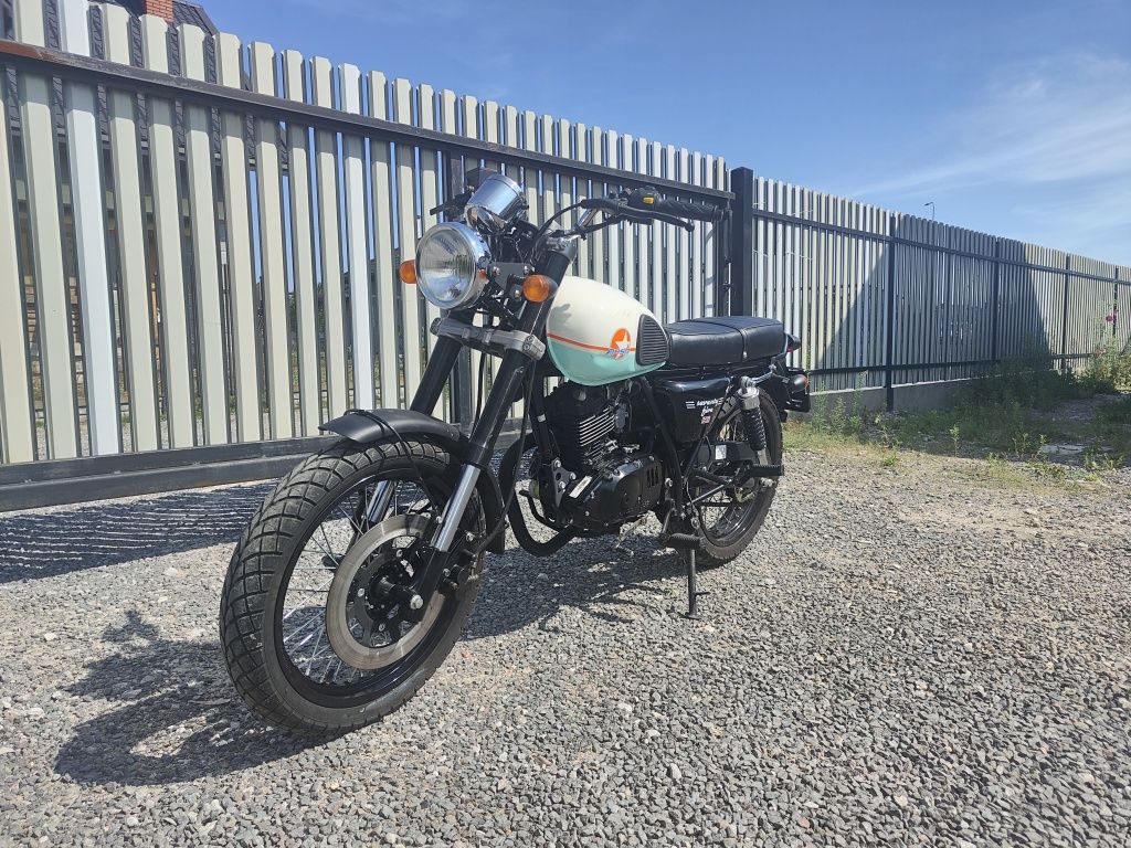 Mash 125 cafe racer jak ybr ys