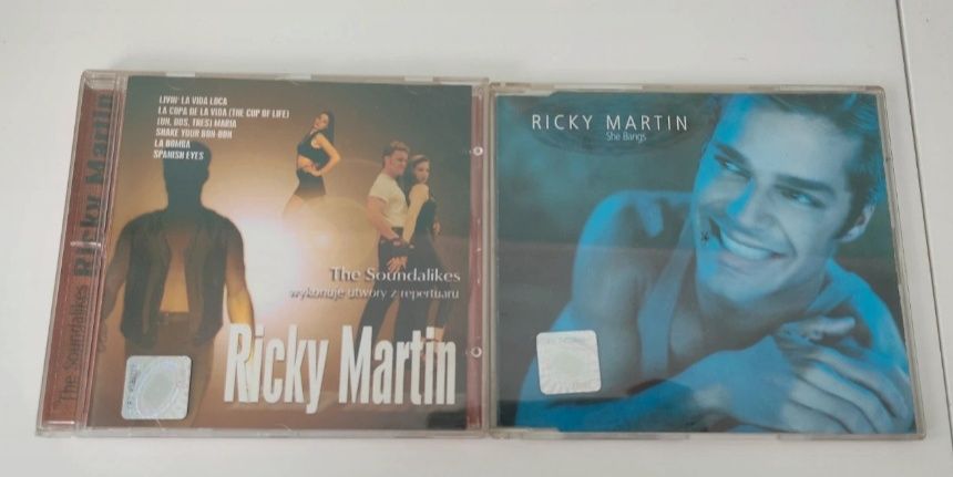 Zestaw płyt CD Garou Ricky martin