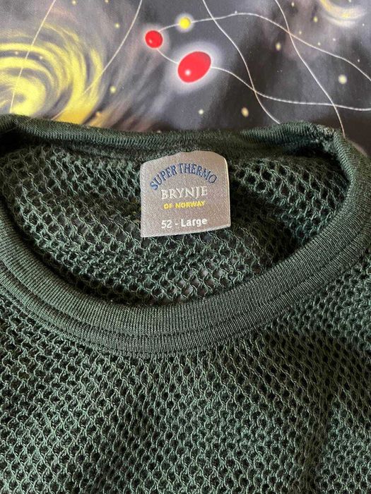 Koszulka Brynje Super Thermo Olive L
