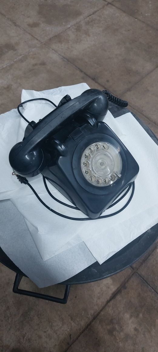 Telefone antigo decoração