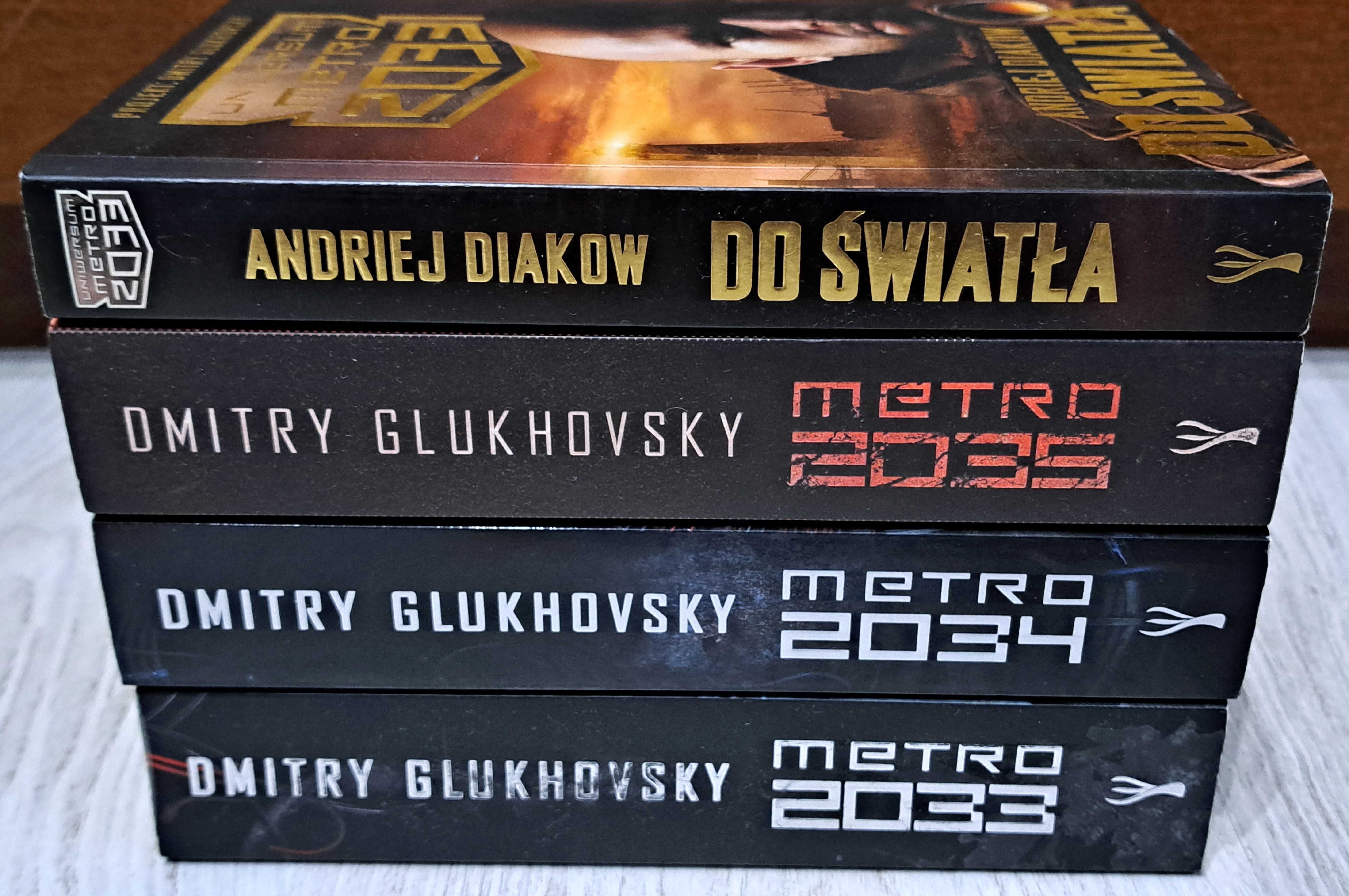 4 Dmitry Glukhovsky Metro 2033 Metro 2035 Metro 2034 Diakow Do światła