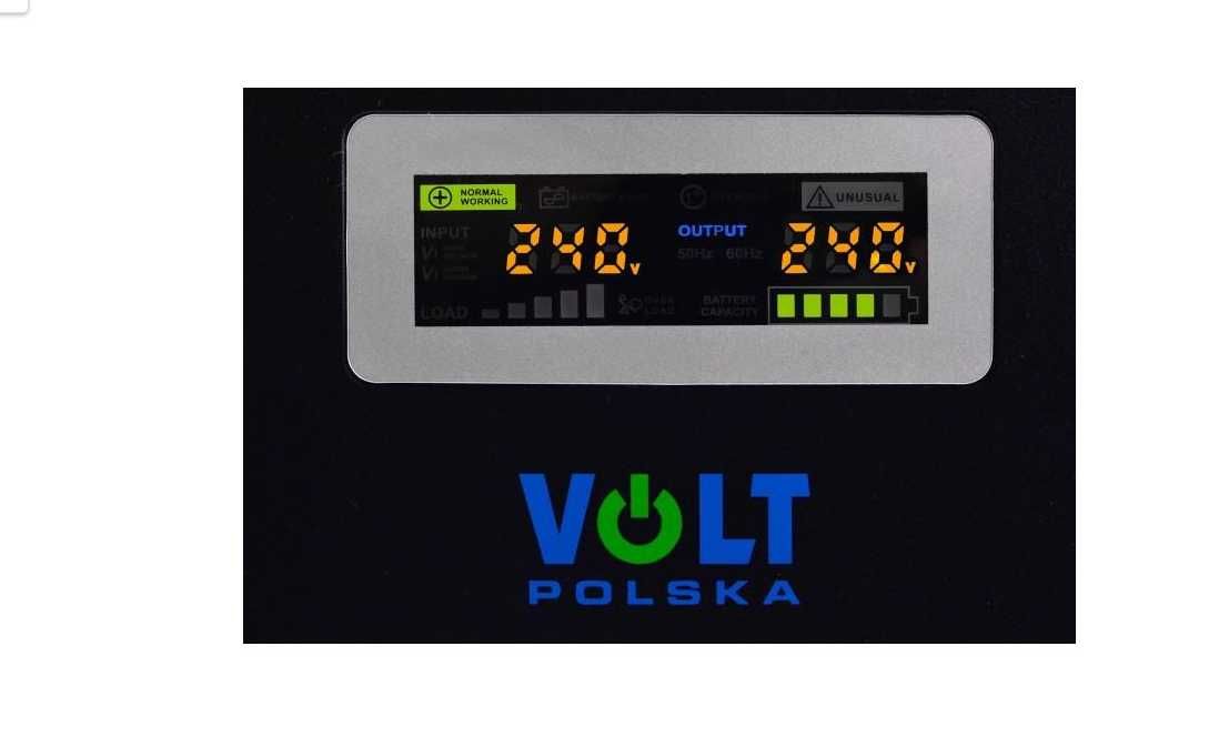 Гібридне ДБЖ/ інвертор Volt Polska SINUS PRO 2000 W 24/230V ( 1400 W )