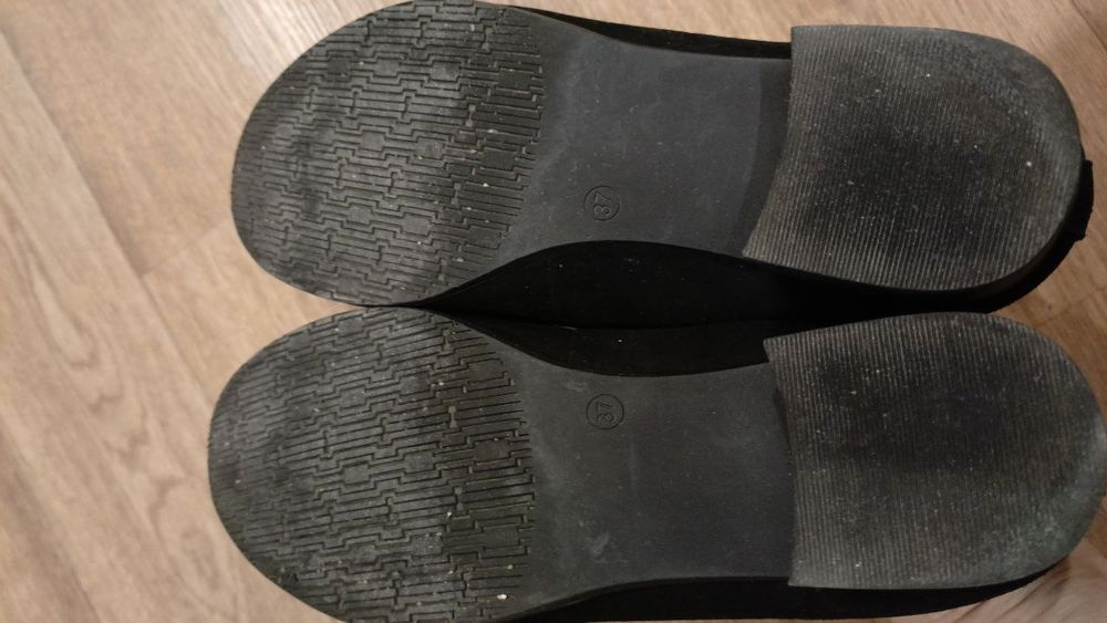 Туфли лодочки замшевые 37 р.