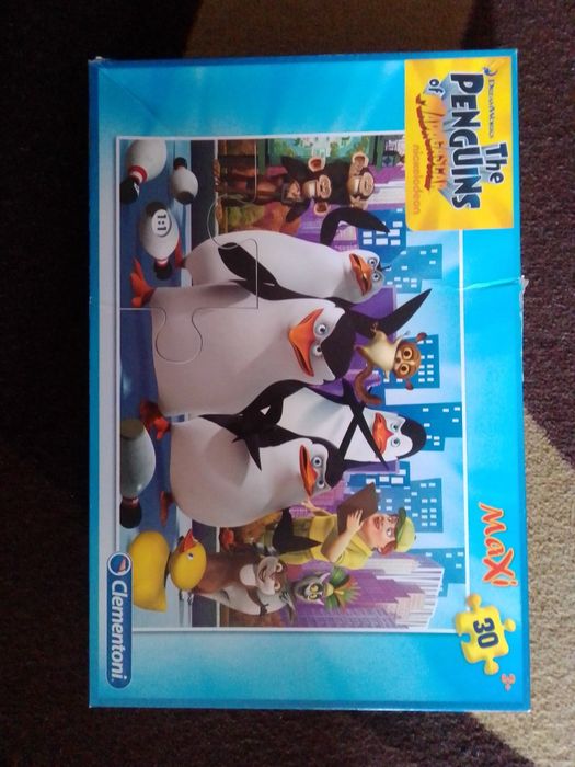 Puzzle Maxi pingwiny z Madagaskaru