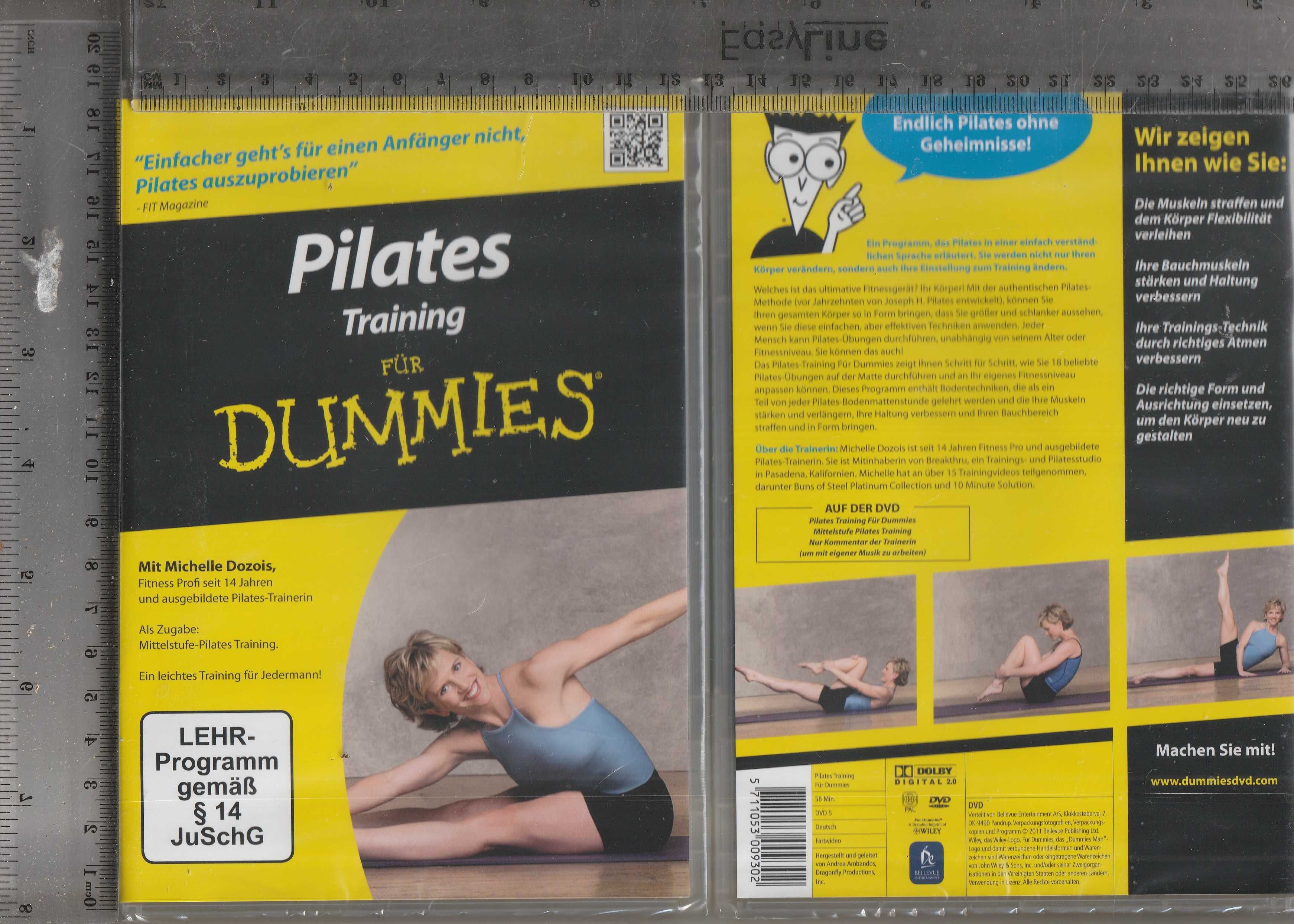 Pilates training fur dummies DVD