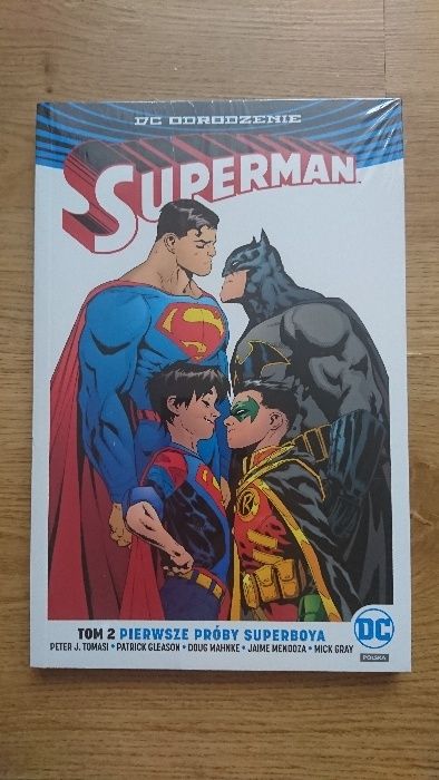 Komiks pt Odrodzenie - Superman: Pierwsze próby Superboya tom 2